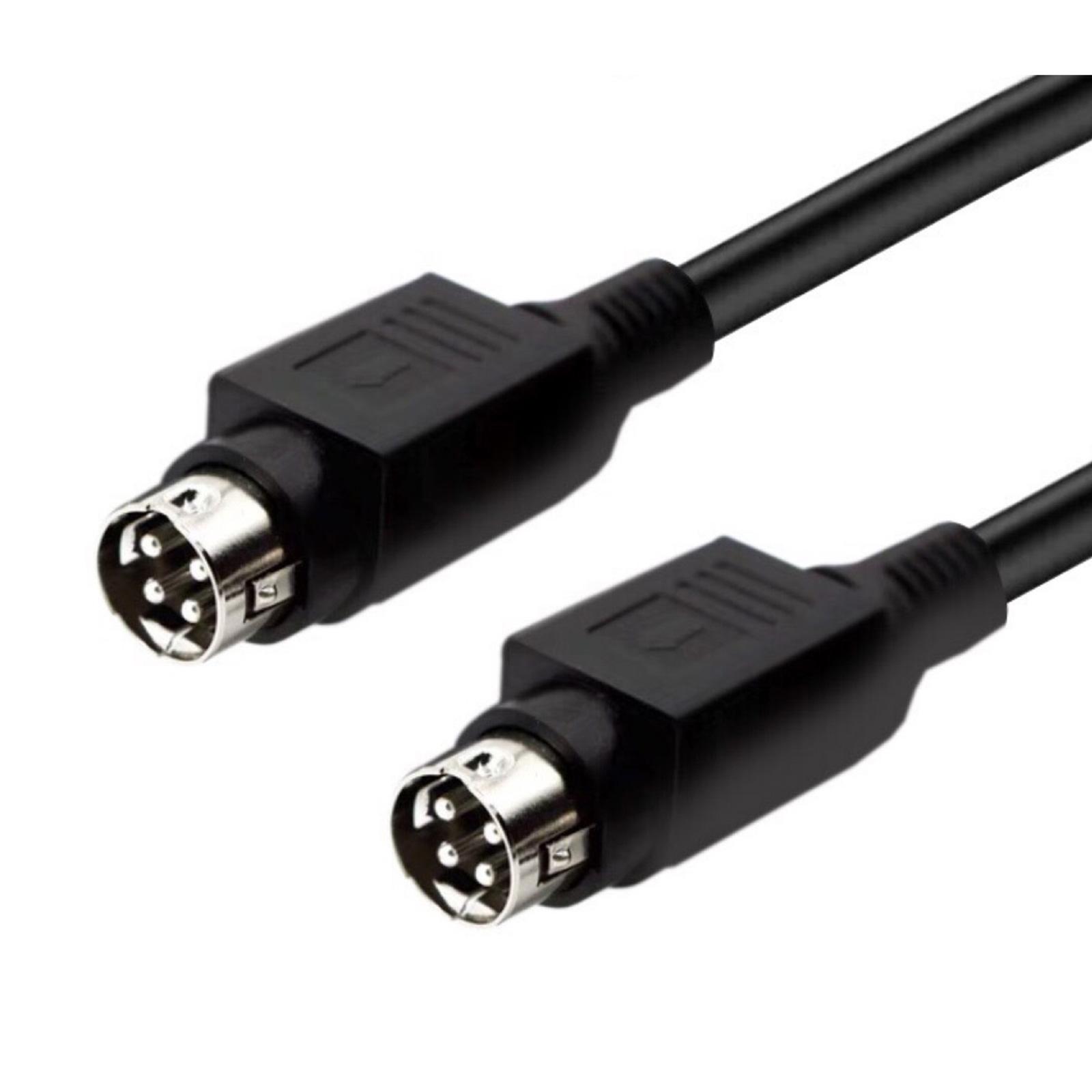 

4Pin DIN Male to Male Adapter Extension Cable for R1700BTR1600TIII Speaker Solid Connection Cord Din 4pin Male Plugs A
