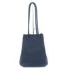 Excellent JIL SANDER Handbag J-SHOPPER Dark Navy Leather Women Used