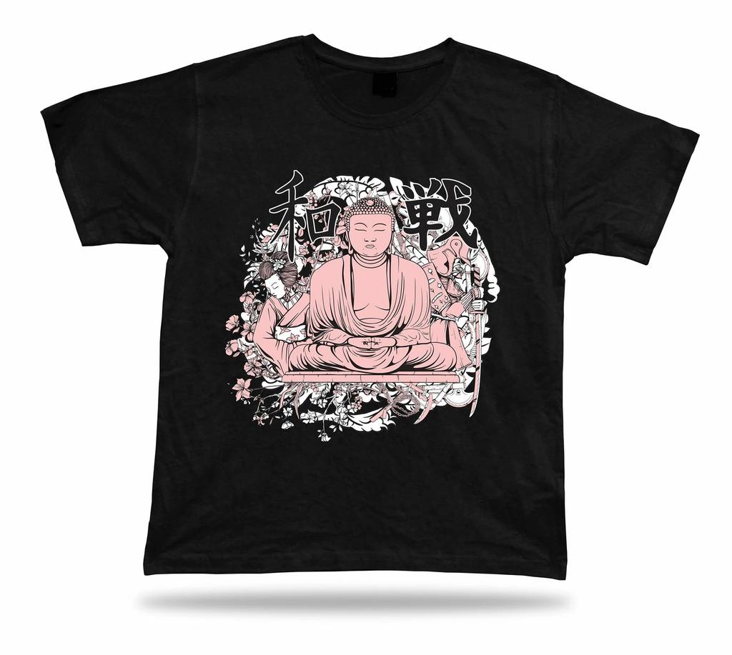 Chinese yoga relaxing lucky charm humor unisex Tshirt Tee special gift textile