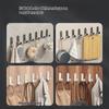 10Pcs Heavy Duty Adhesive Hooks No Drill Wall Hooks For Bathroom Kitchen Bedroom Towel Coat Hat Bag Hanging Organizer