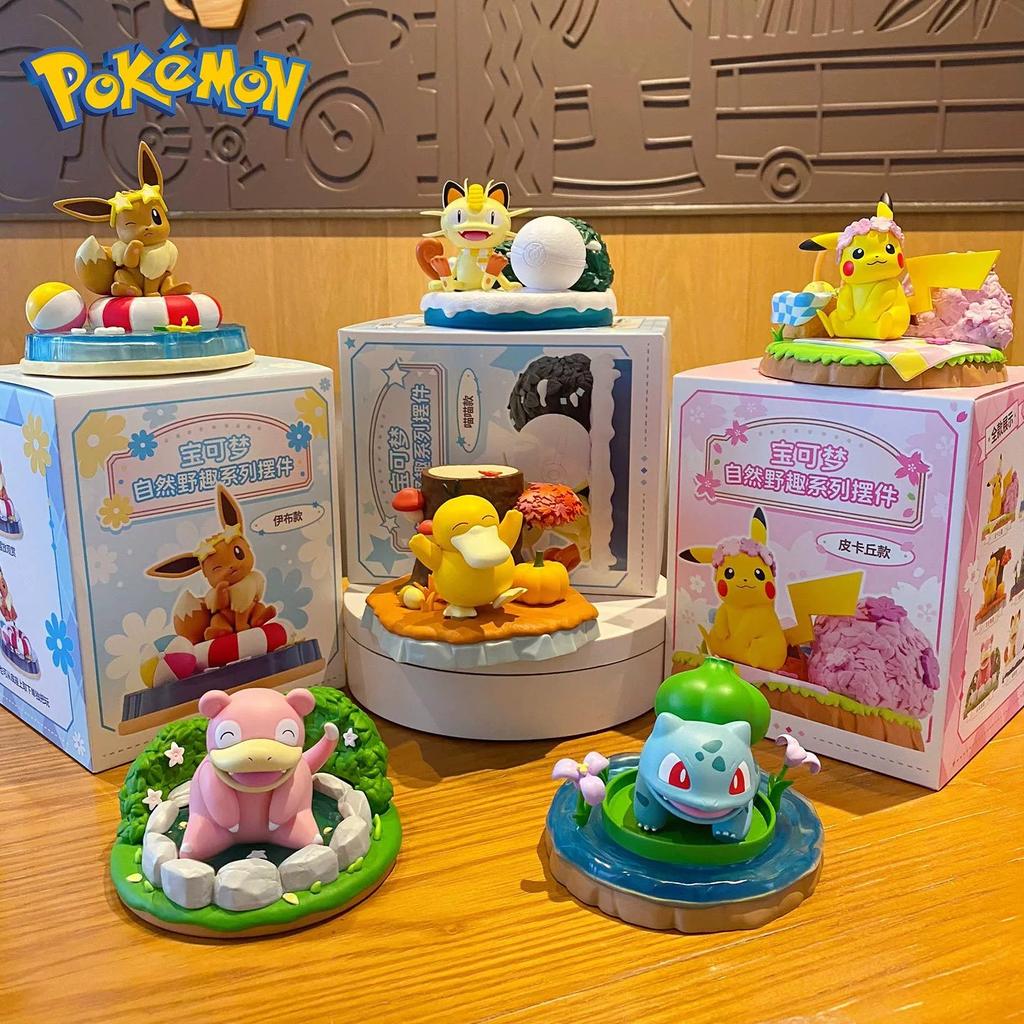 Latest Authentic Pokmon Pikachu Figurine  Featuring A Natural Duck Perfect As A Birthday Present Or Small Decorative Item