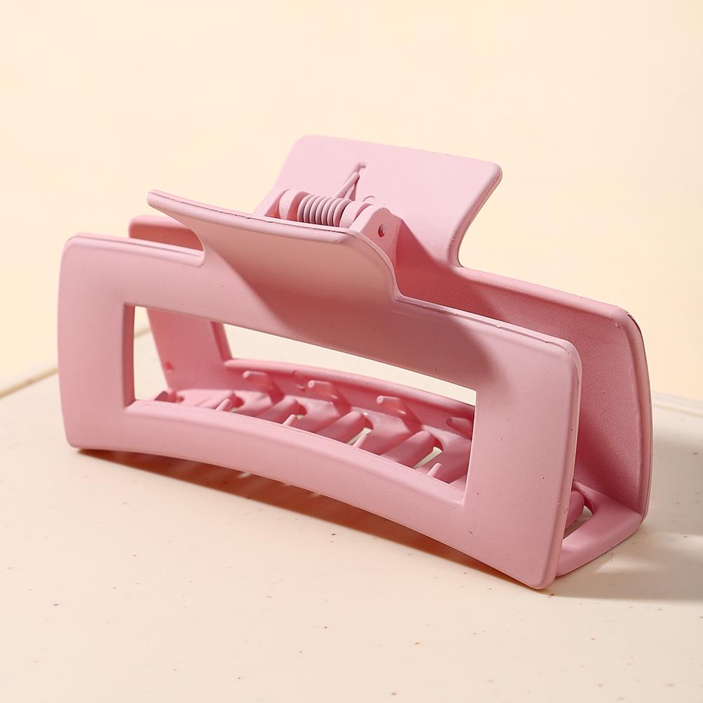 

Модная большая заколка-краб для женщин, однотонная акриловая заколка для волос, краб, заколка-бабочка, заколки для волос, клипса для хвоста для ванны, аксессуары для волос