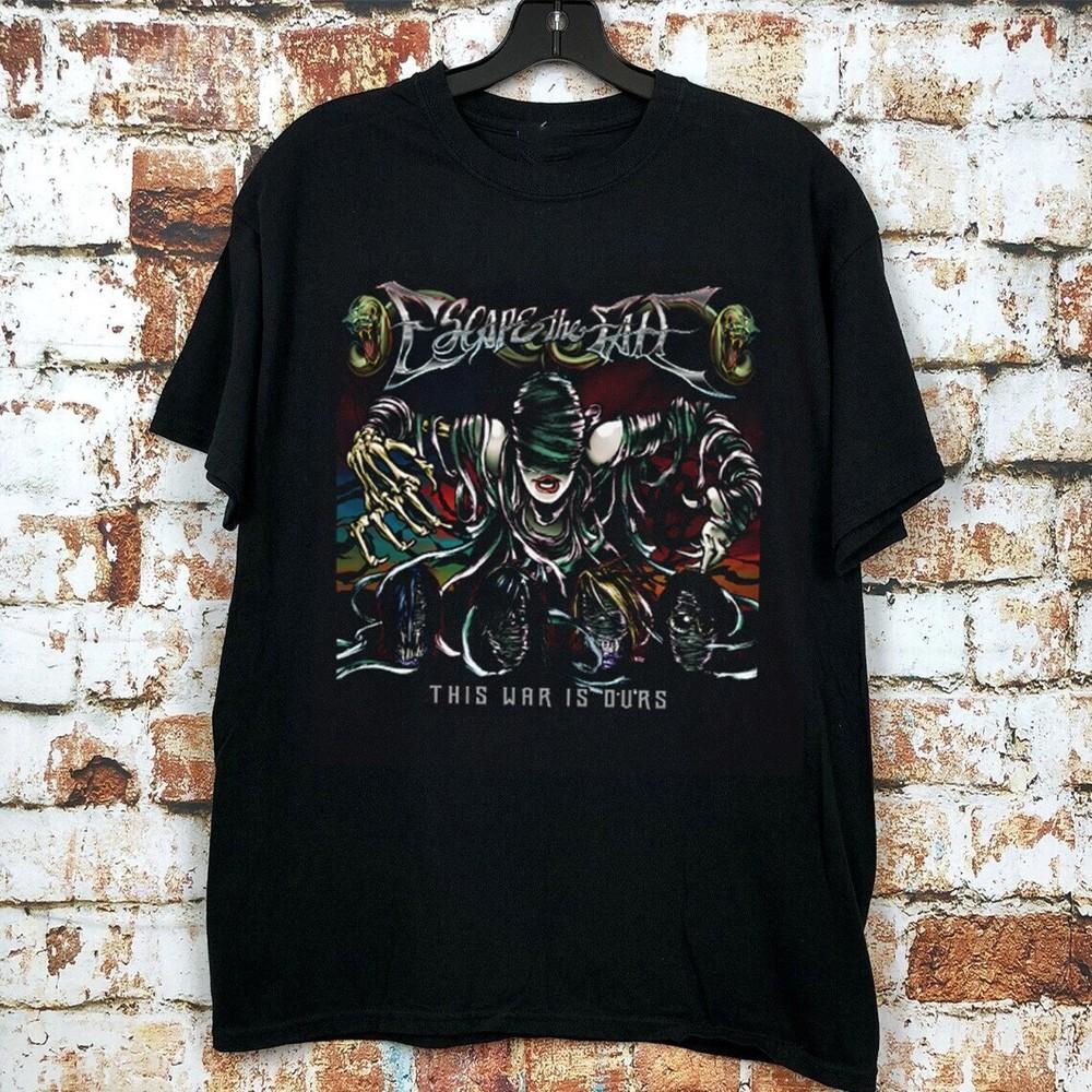Vtg Escape the Fate Band This War Is Ours Shirt Unisex Concert S to 5XL SG162 Unisex T-Shirt S