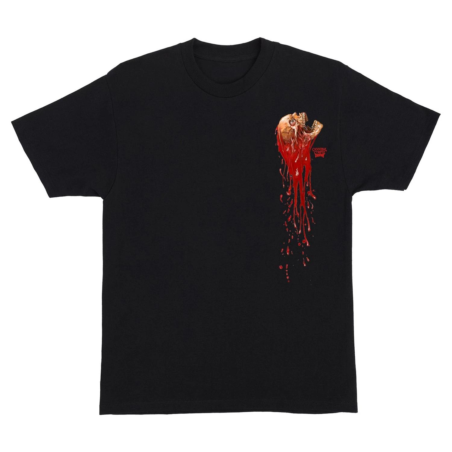 Creature Skateboards Shirt Cannibal Corpse Black S