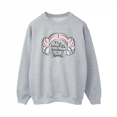 Womens/Ladies Princess Leia Future Of The Galaxy Sweatshirt