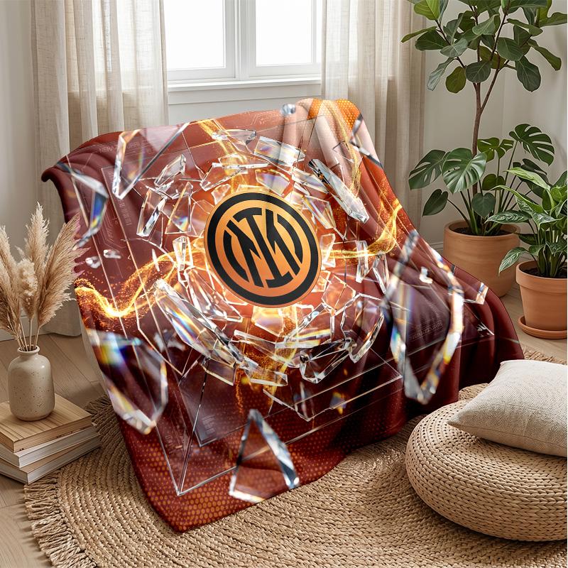 Borussia Dortmund Theme Blanket Soft Flannel Blanket Plush Throw Blanket Cozy Sofa Bed Blanket for Home Decor