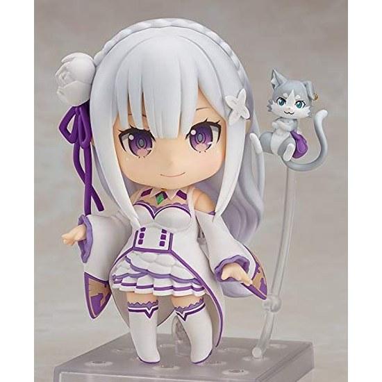 Good Smile Company Nendoroid ReZero - Starting Life Another World Emilia Non-scale Plastic Painted Movable Figure Second Re-release