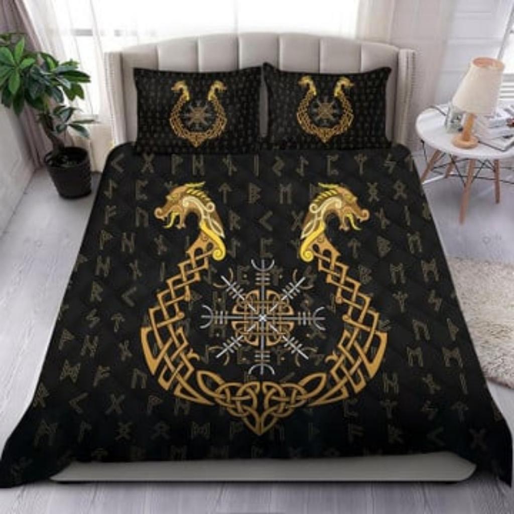 Tmarc Tee Premium Bedding Set Octopus Gothic Style Comforter Cover Set Pillowcase