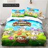 3D Print Anime Legend Game Mushroom Bedding Set Boys Girls Twin Queen Full Size Duvet Cover Pillowcase Bed Adult Bedroom
