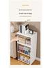 Light Luxury Multi-layer Transparent Storage Cabinet for Toys and Household Use