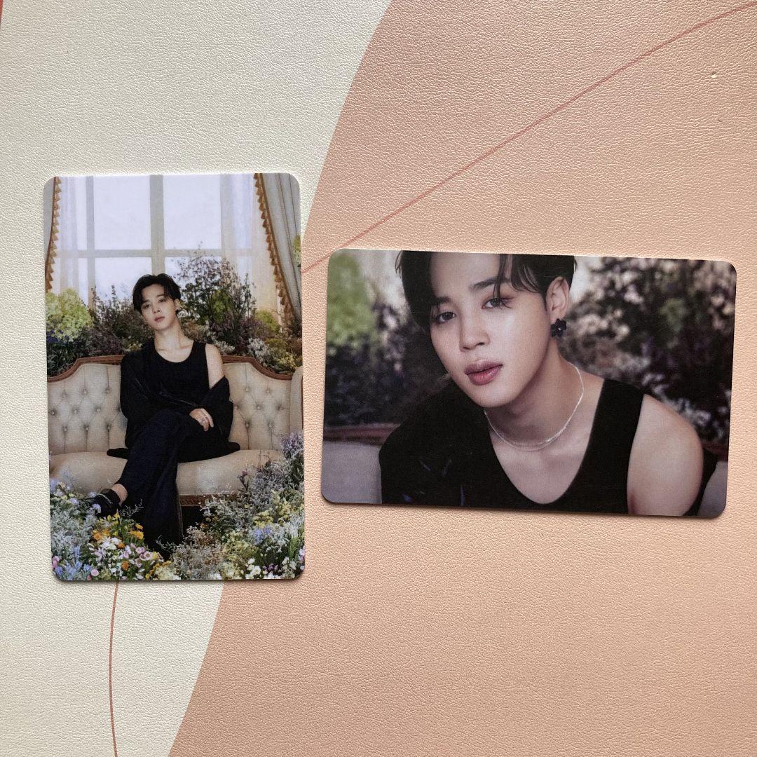 

[USED] BTS Jimin BE Unreleased Lucky Draw Trading Cards (2 pieces)