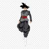 Patches For Clothes Bag Iron On Thermal Stickers Gohan Black Gohan Goku Pattern Washable Heat Transfer