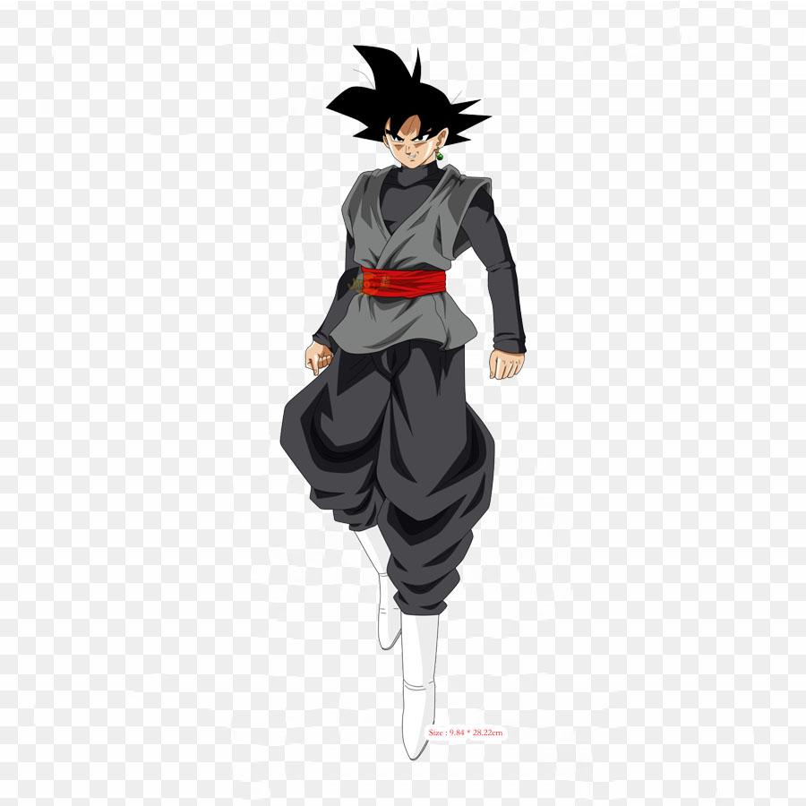 Patches For Clothes Bag Iron On Thermal Stickers Gohan Black Gohan Goku Pattern Washable Heat Transfer