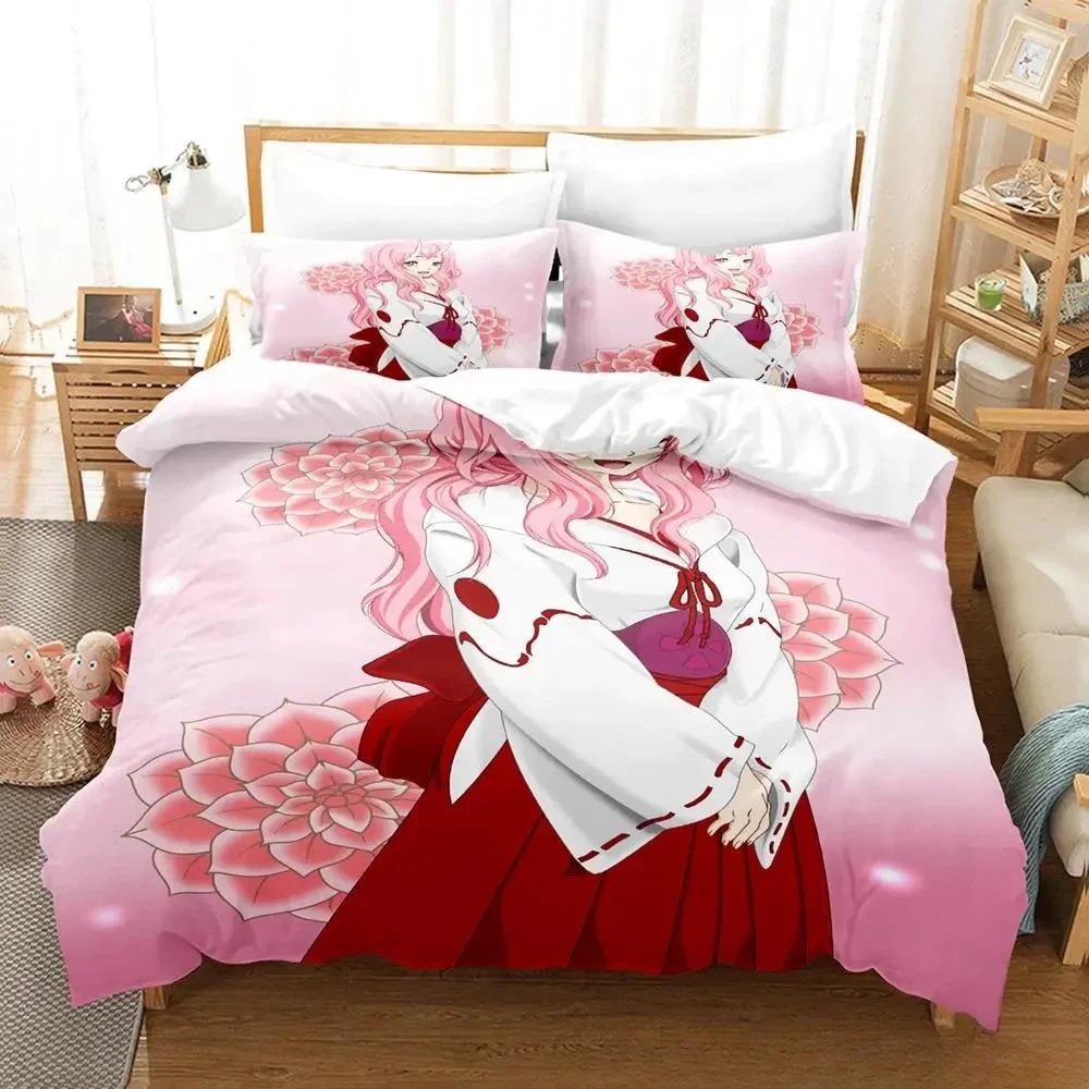 Kawaii Rimuru Tempest Bedding Set Single Twin Full Queen King Size Bed Set Adult Kid Bedroom Duvet Cover Sets 3D Print Anime Tool