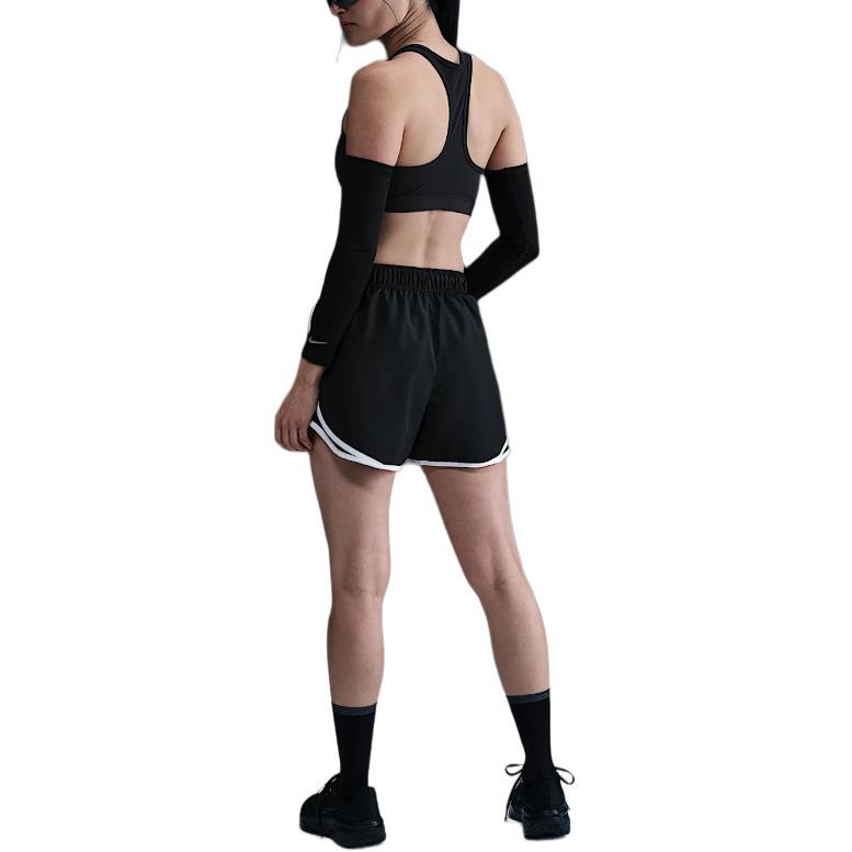 Nike Dri-Fit Spring Collection Tempo Quick-Dry Mid-Rise Fashion Soft Sports Shorts Women Shorts Black HM6097010