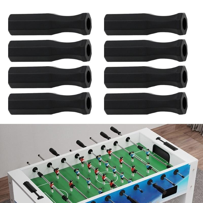 8Pcs Soccer Handle, Table Soccer Handle, Foosball Replacement Soccer Handle Grip