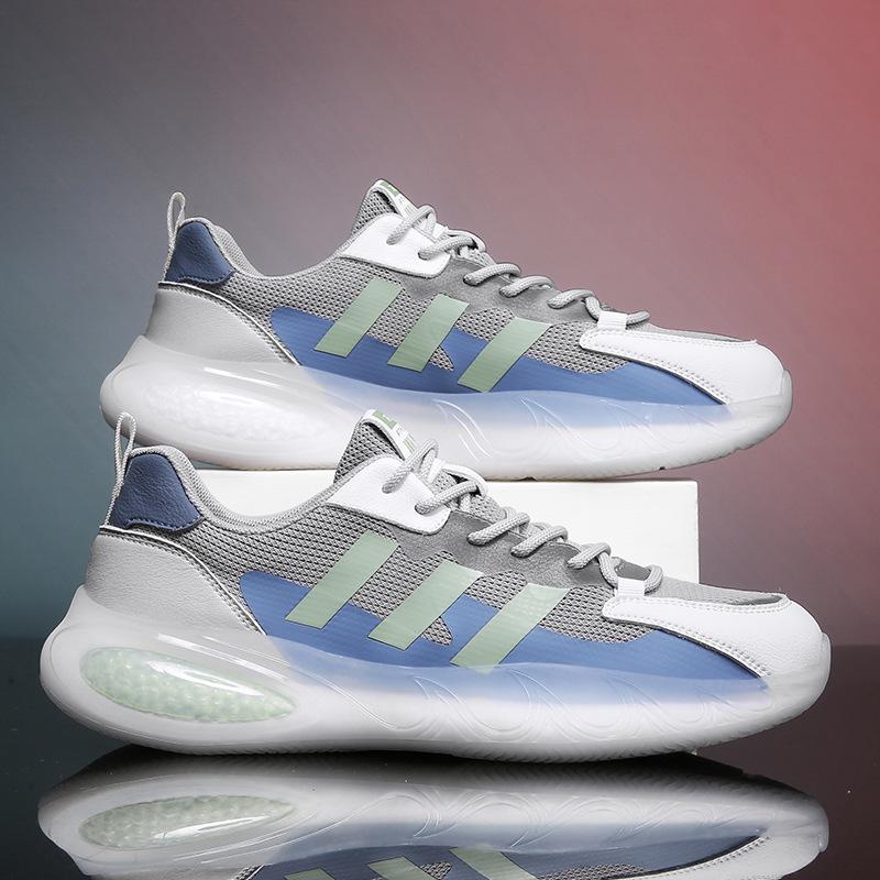 Živé popcornové kokosové boty jaro a léto síťované prodyšné tenisky 2025 ležérní běžecké boty lehké pánské boty