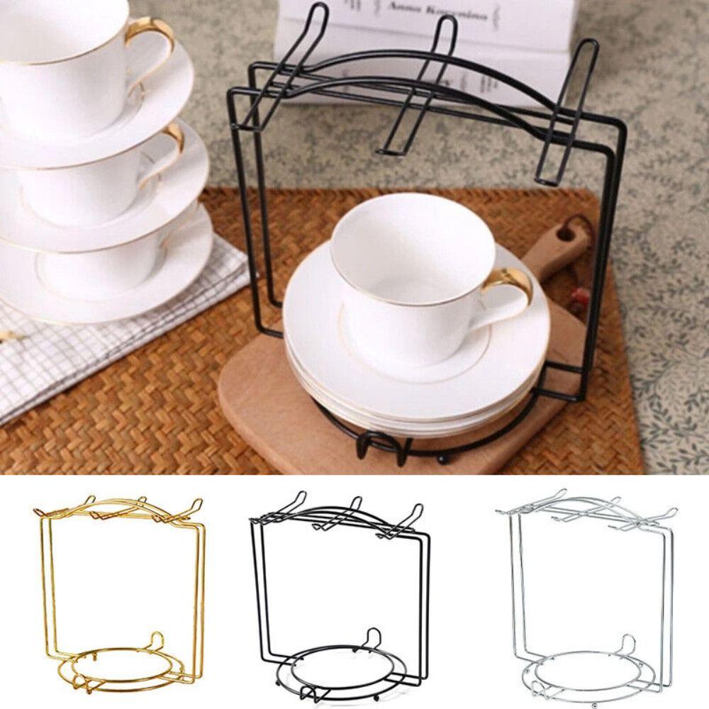 Water Draining with Hook Cup Drain Rack Plate Holder Coffee Mug Hanger New Tea Cup Display Rack