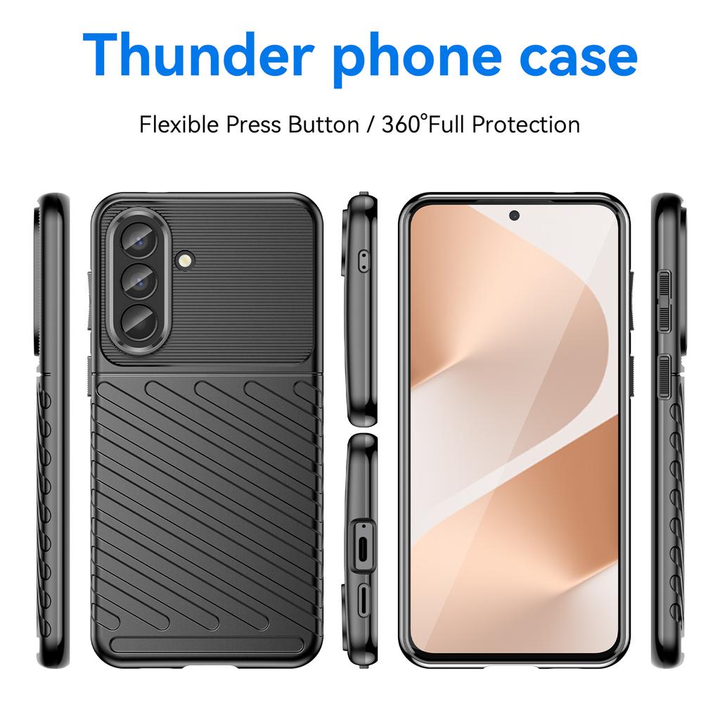 For Samsung Galaxy A57 5G Case Twill Texture TPU Shockproof Protective Phone Cover