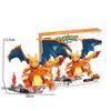 Pokemon Toy Lega Building Blocks Pokémon Action Cartoon Character Charizar Mewtwo Model Building Block For Boys Birthday Gifts