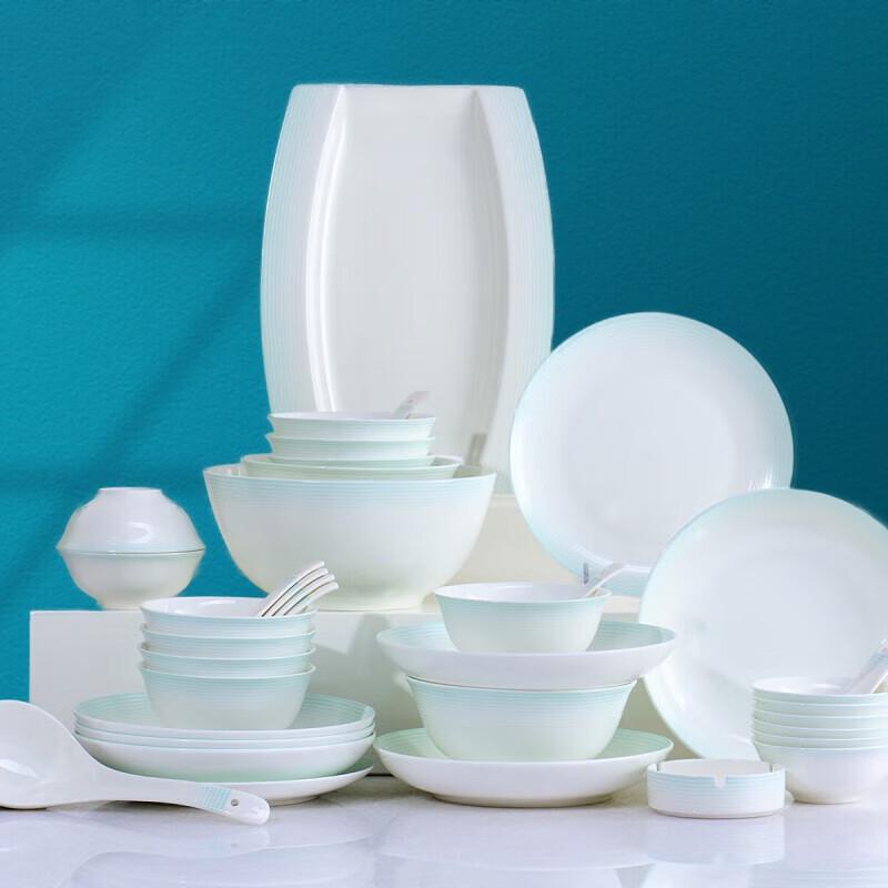 

Duocai 38-Piece Bone China Dinnerware Set