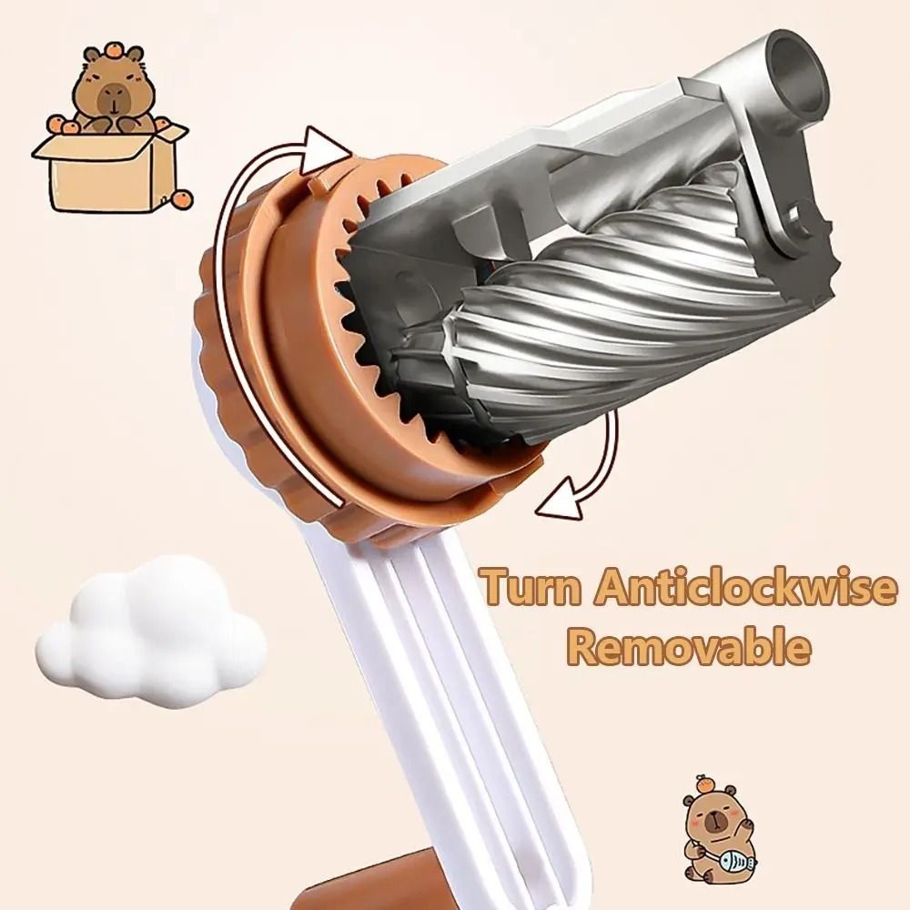 Cartoon Capybara Pencil Sharpener Hand Crank Pencil Sharpening Machine Office