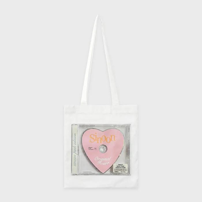 Pink X Sinoon Heart Eco Bag (White)