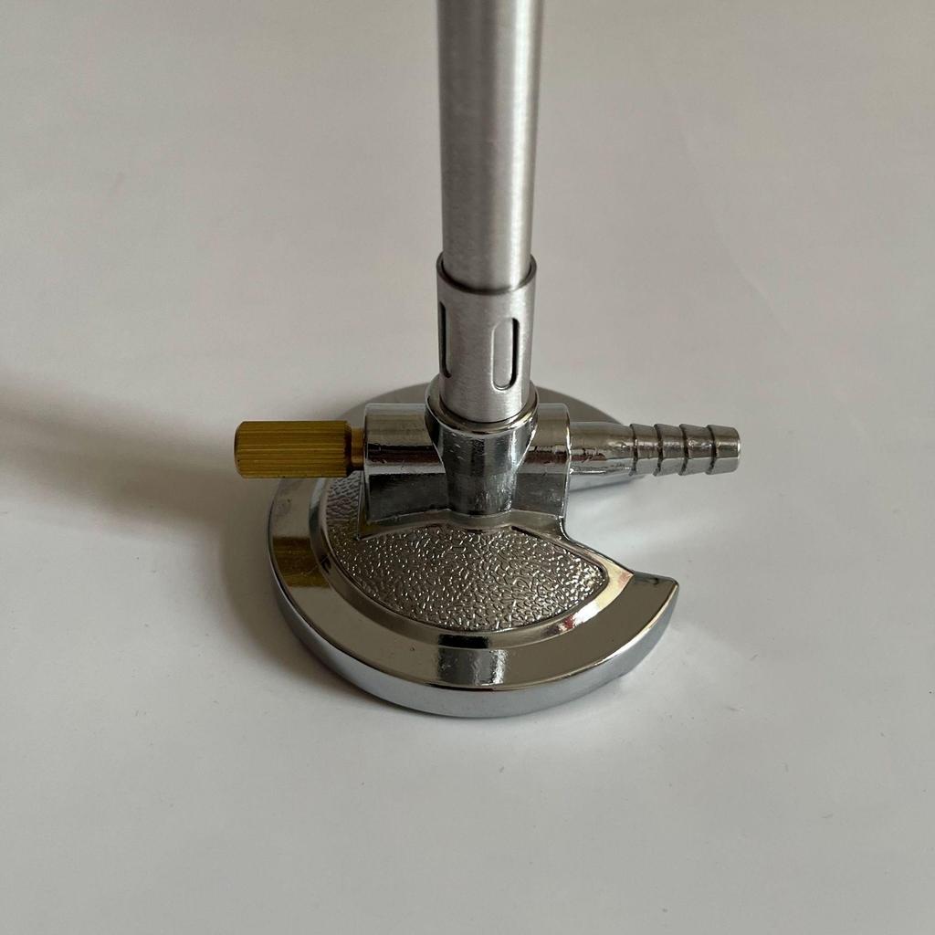 American Bunsen Burner - Zinc Alloy Laboratory Teaching Instrument