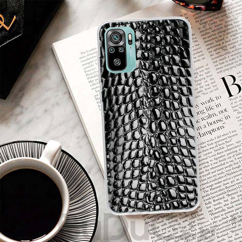Pink Snake Skin Printing Drawing Cover For Xiaomi Redmi Note 14 13 12S 12 11 Pro Plus Phone Case 11S 10S 10 11E 11T 14Pro 13Pro