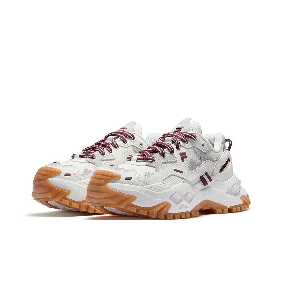 Fila Fusion Bianco Winter Colors Hard Candy Versatile Comfortable Height Increasing Dad Shoes Women sneaker Rain-Mist-Gray T12W531008FSA