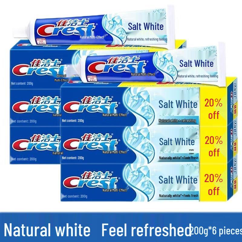 

Crest Salt Whitening Toothpaste