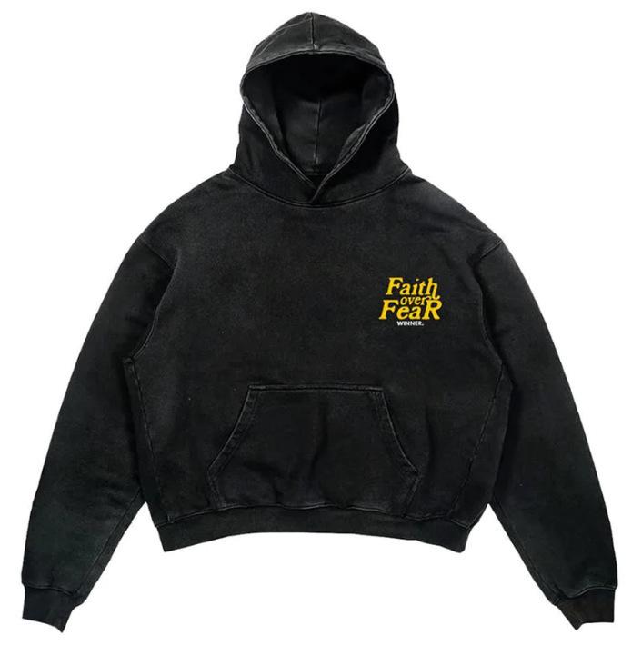 2025 Gothic Totenkopf Print Herren Hoodie - Harajuku Retro Y2K Stil