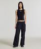 Nyuballanseu Nbntg2W512 / Women Breeze Light Parachute Pants (Black)
