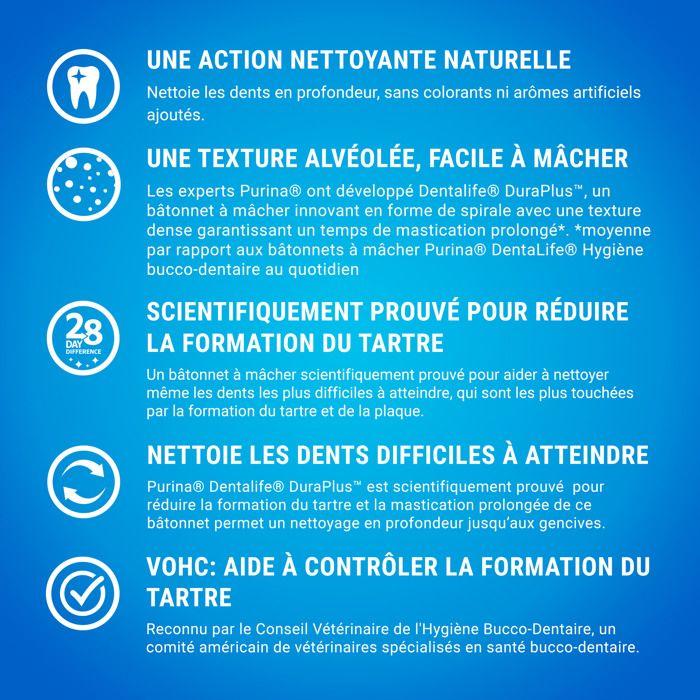 DENTALIFE Medium - MultiPack - 84 Friandises à mâcher pour chiens de taille moyenne - 2X966g - Hygiène bucco-dentaire quotidien