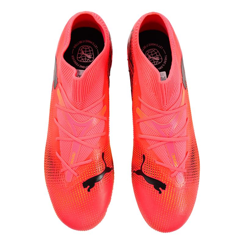 New PUMA Future 7 Match Mg Soccer Shoes 'Red' 107719-03