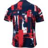 Nike Maglia da Calcio Pre-Partita Uomo PSG Academy Pro Casa Dri-FIT Blu Navy Rosso FN9657-411