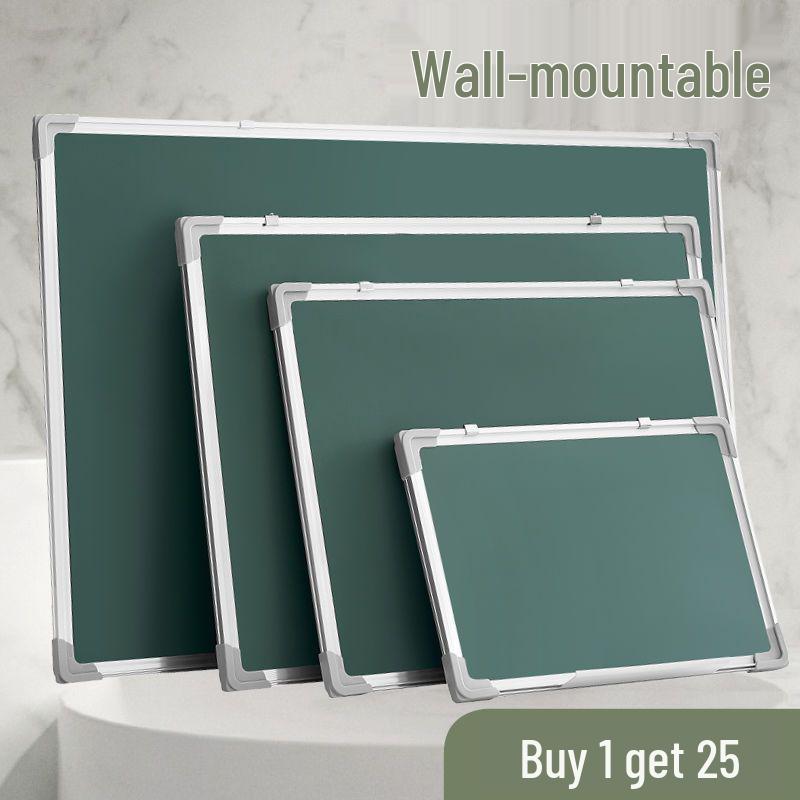 Children's Erasable Magnetic Blackboard for Home, Teaching, and Office Use