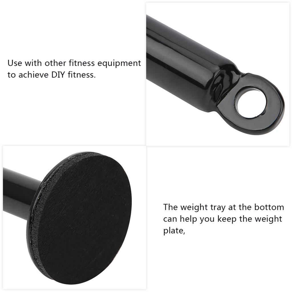 Fitness Equipment Accessory Barbell Support Frame Freeweight Bar Loading Pin Loader