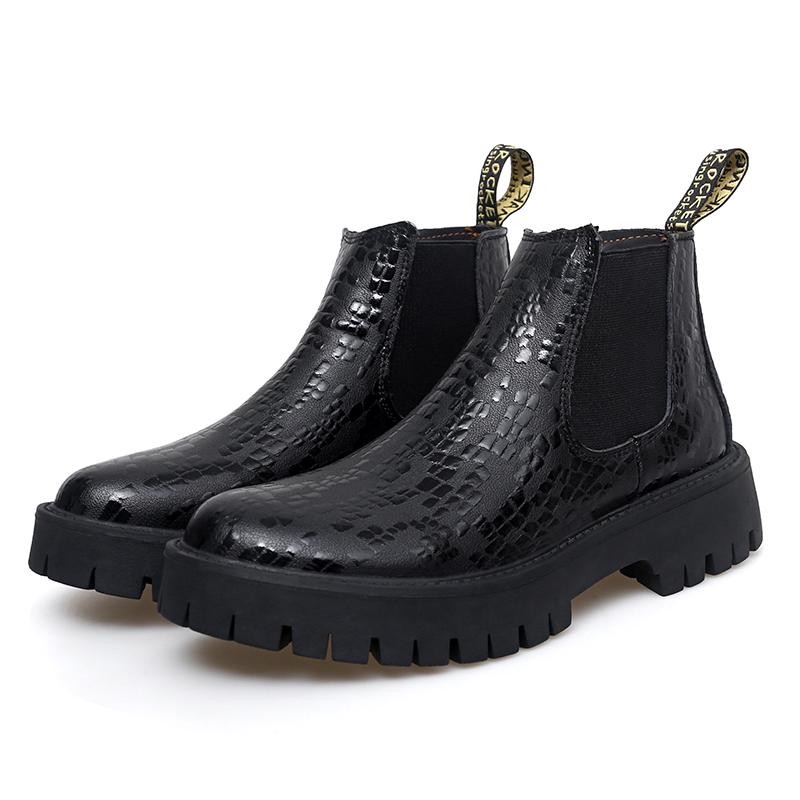 Pánské společenské boty Osobnostní trend Paty Kožené Svatební boty Pánské ploché kožené Oxfords Společenské boty