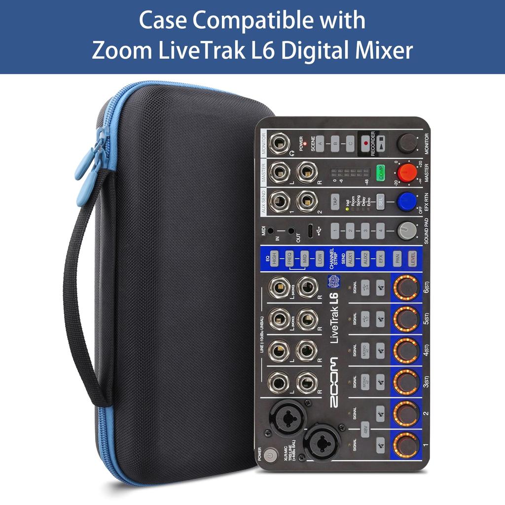 Zoom ZOOM L6 Digital Mixer Recorder LiveTrak L6 Digital Mixer dedicated storage case co2CREA (Case only) -