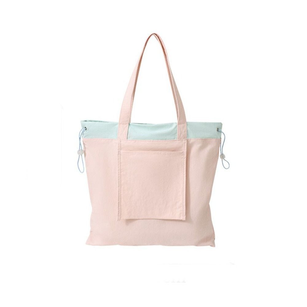 Lightweight Foldable Shopping Bag Reusable Drawstring Handbag Travel Grocery Bag Shopping
