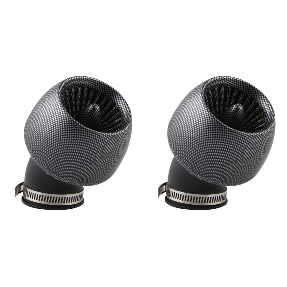 Motorcycle Air Filter 28mm 35mm 42mm 48mm Universal Induction Kit for Yamaha GP110 100cc 125cc Mopeds qiaoge JOG Flying Eagle
