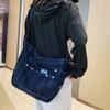 Denim Women's Bag Large Capacity Shoulder Bag Student Crossbody Bag