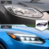 Ford Focus (2012-2014) Headlight Assembly: Laser Lens LED DRLs & Flowing Turn Signals