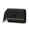 3 Fold Wallet Black Cowhide Buckingham Dcwa6e222bk