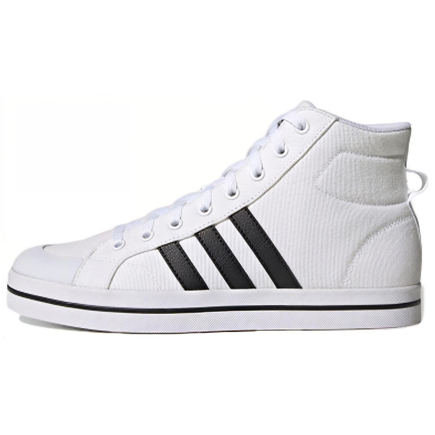 adidas neo Bravada Mid White Black Men s FX9063 EU 40⅔