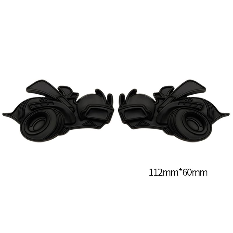 Metal 3D Car Sticker Bumblebee Emblem Badge Decals for Dodge Charger SRT8 SRT4 Chevrolet 6.4 Caravan SRT Durango Ram Accessories G8