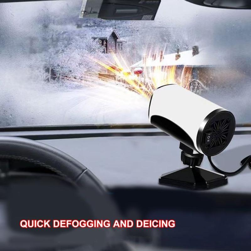 12V/24V Heating Dryer Car Electric Heater Self Adhesive Universal Car Accessory Demister Defroster Windshield Defogger