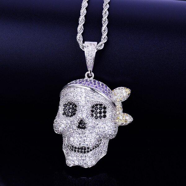 Buy Men Skull Pendant Necklace 