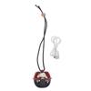 Hanging Neck Fan Leafless Cute Cartoon Design Quiet USB Rechargeable 3 Speeds Adjustable with
